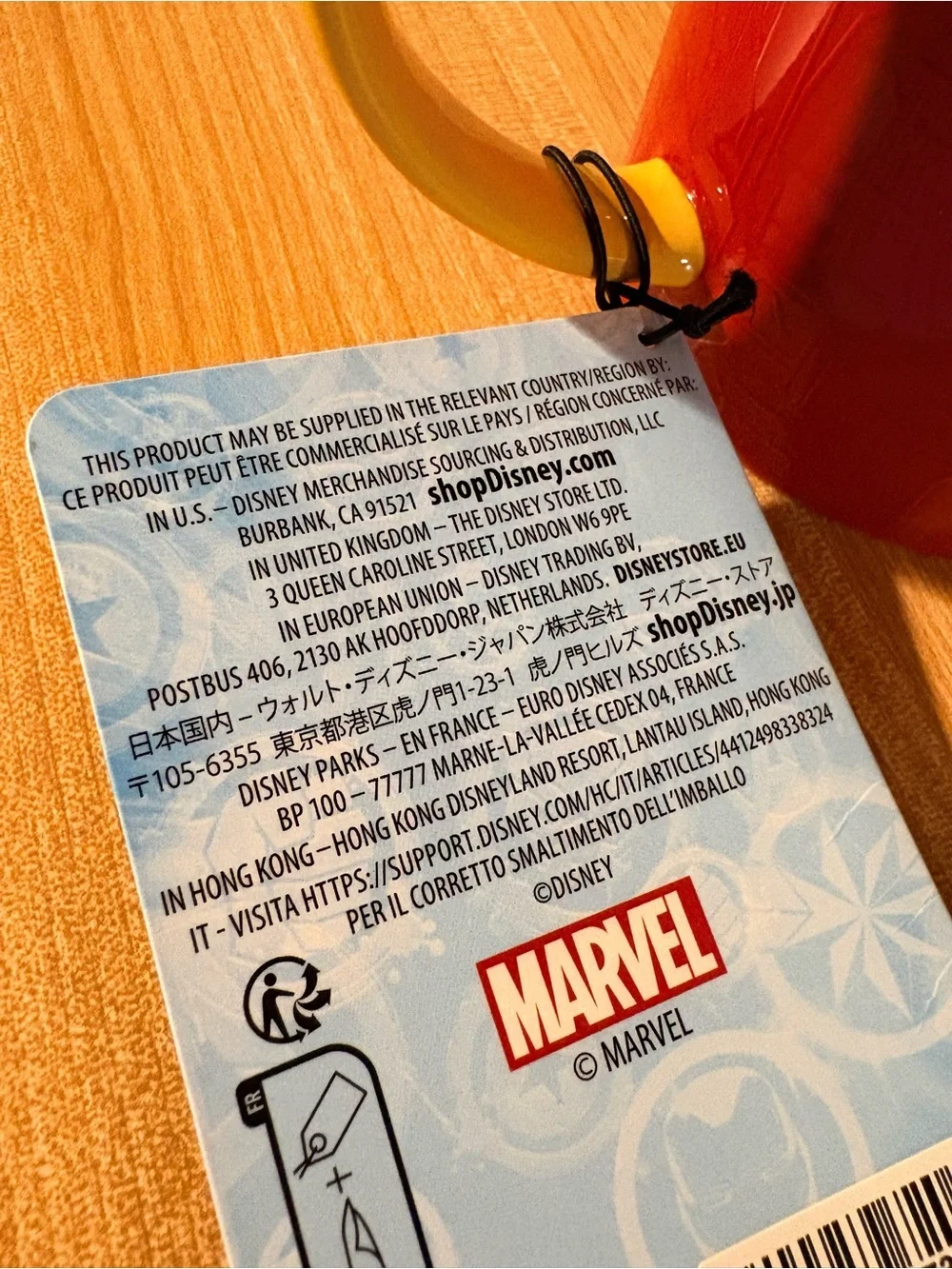 Disney Marvel The Armored Avenger Iron Man Color Changing Coffee Cup Mug 16 oz